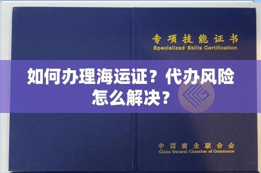 全国如何办理海运证?代办风险怎么解决?